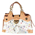 Louis Vuitton x Takashi Murakami White Multicolor Canvas Ursula