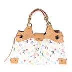 Louis Vuitton x Takashi Murakami White Multicolor Canvas Ursula