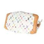 Louis Vuitton x Takashi Murakami White Multicolor Canvas Ursula
