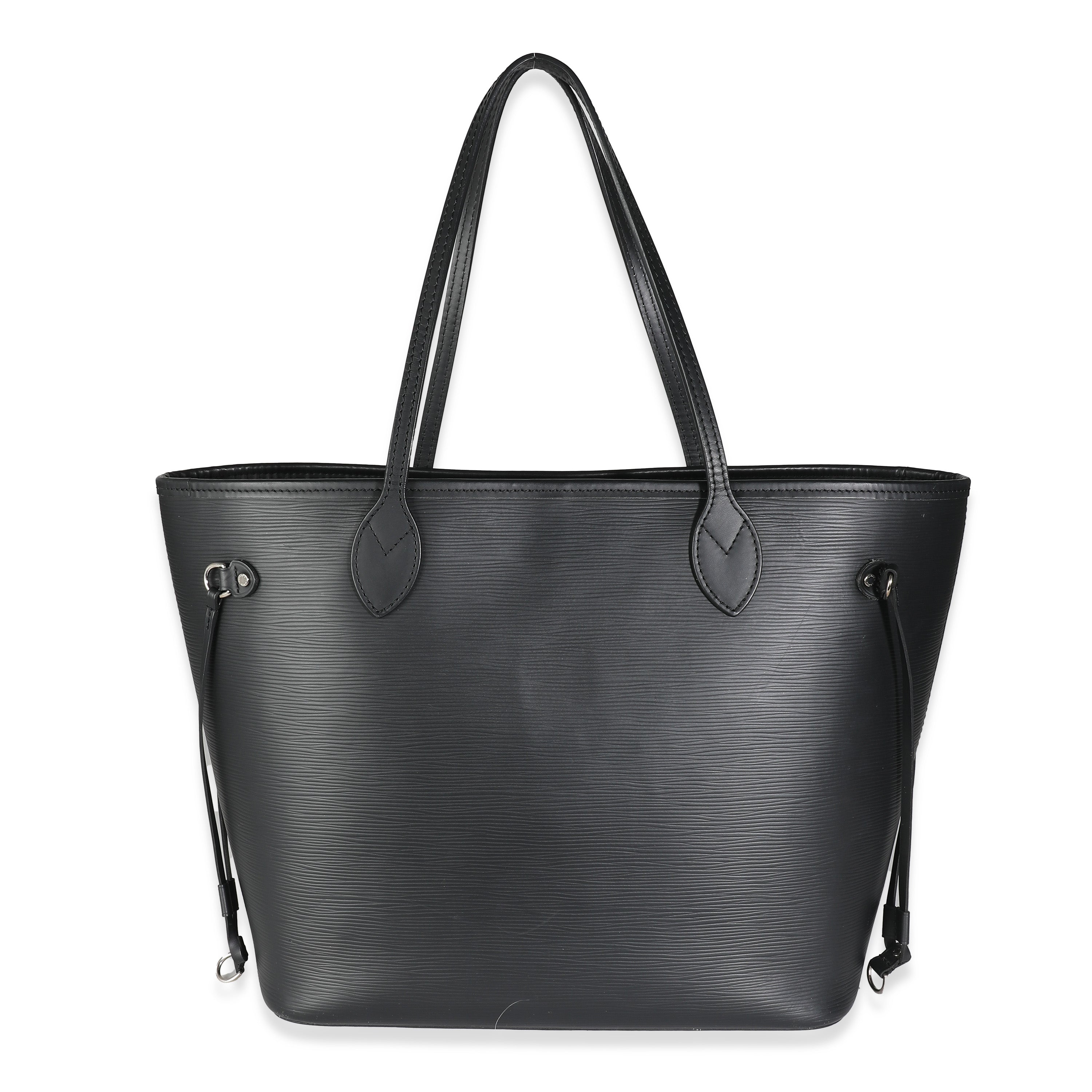 Louis Vuitton Black Epi Neverfull MM