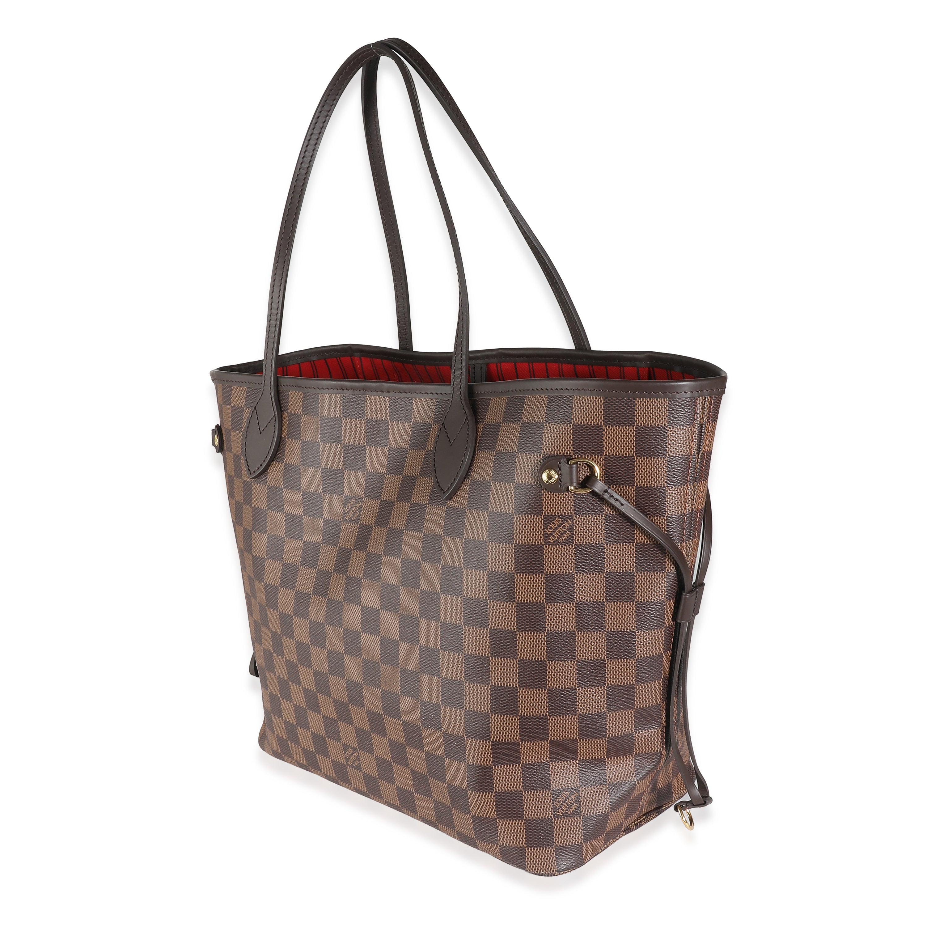 Louis Vuitton Damier Ebene Canvas Neverfull MM