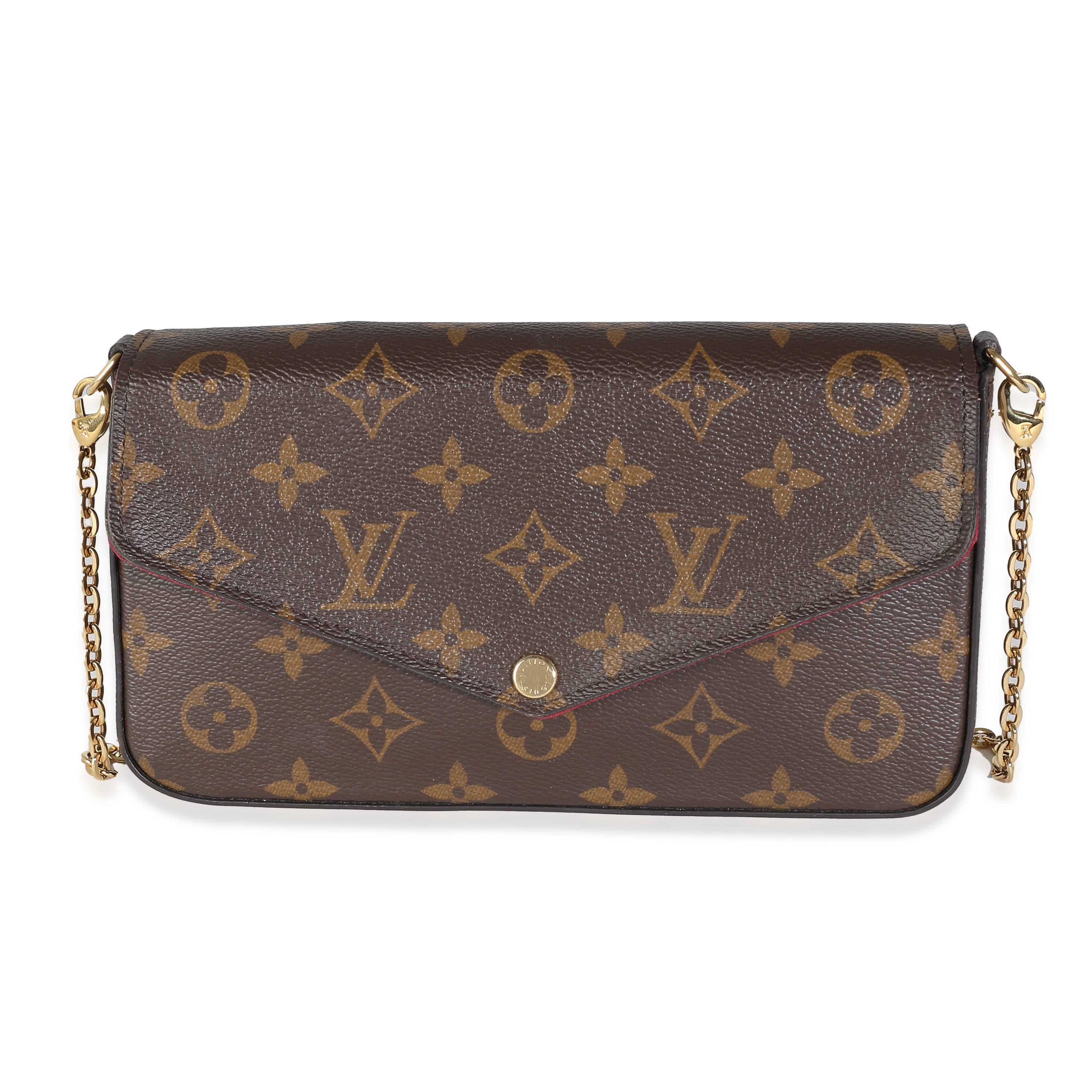 Louis Vuitton Louis Vuitton Fuchsia Monogram Canvas Felicie Pochette
