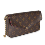 Louis Vuitton Louis Vuitton Fuchsia Monogram Canvas Felicie Pochette
