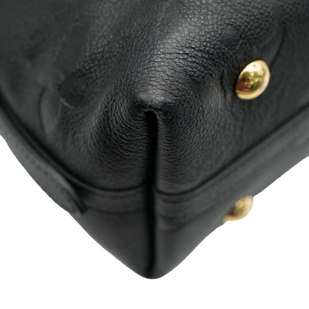 Louis Vuitton Black Empreinte Carryall PM