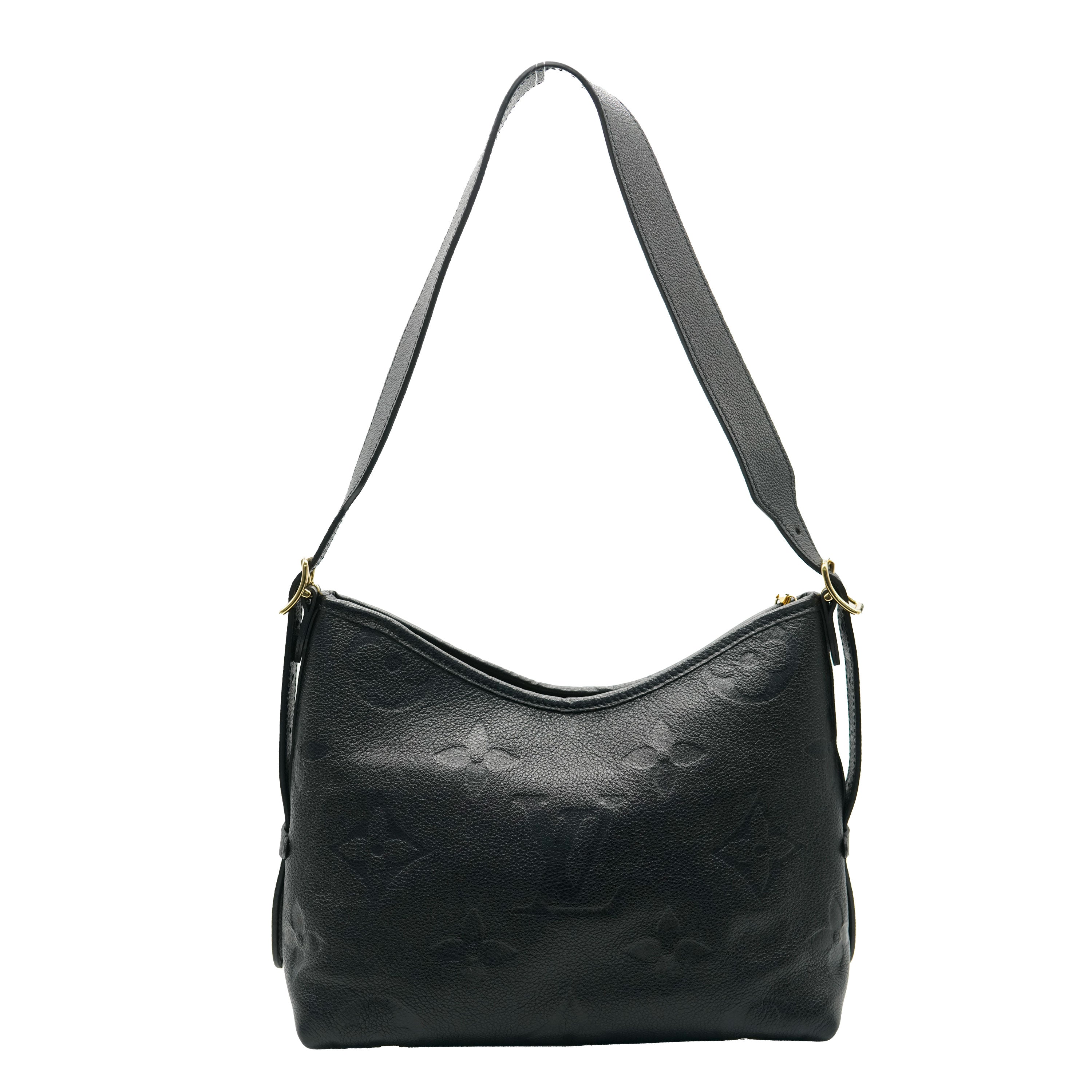 Louis Vuitton Black Empreinte Carryall PM