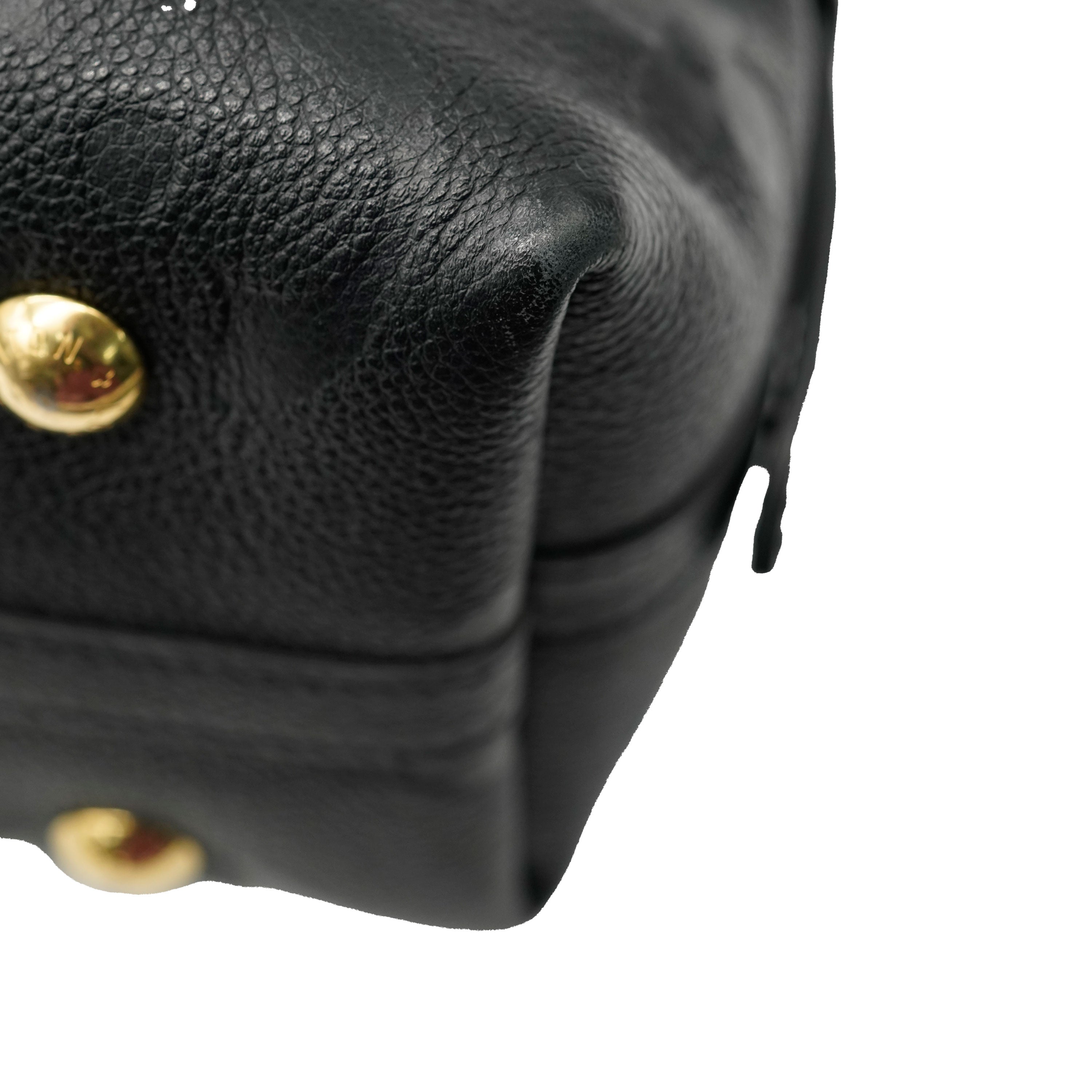 Louis Vuitton Black Empreinte Carryall PM