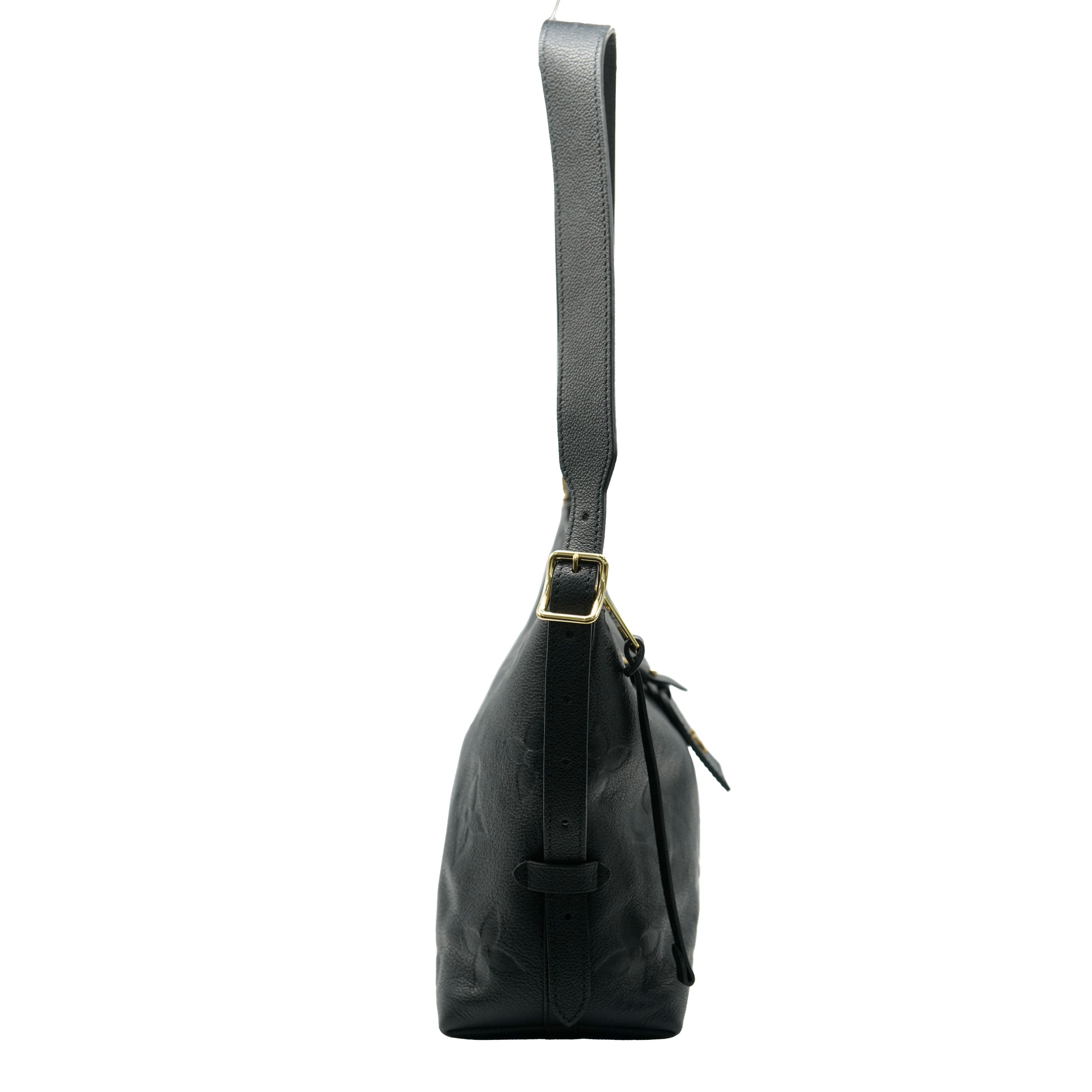 Louis Vuitton Black Empreinte Carryall PM