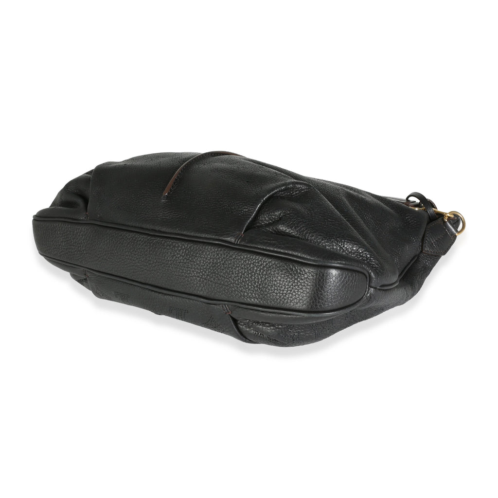 Louis Vuitton Black Mahina Selene MM