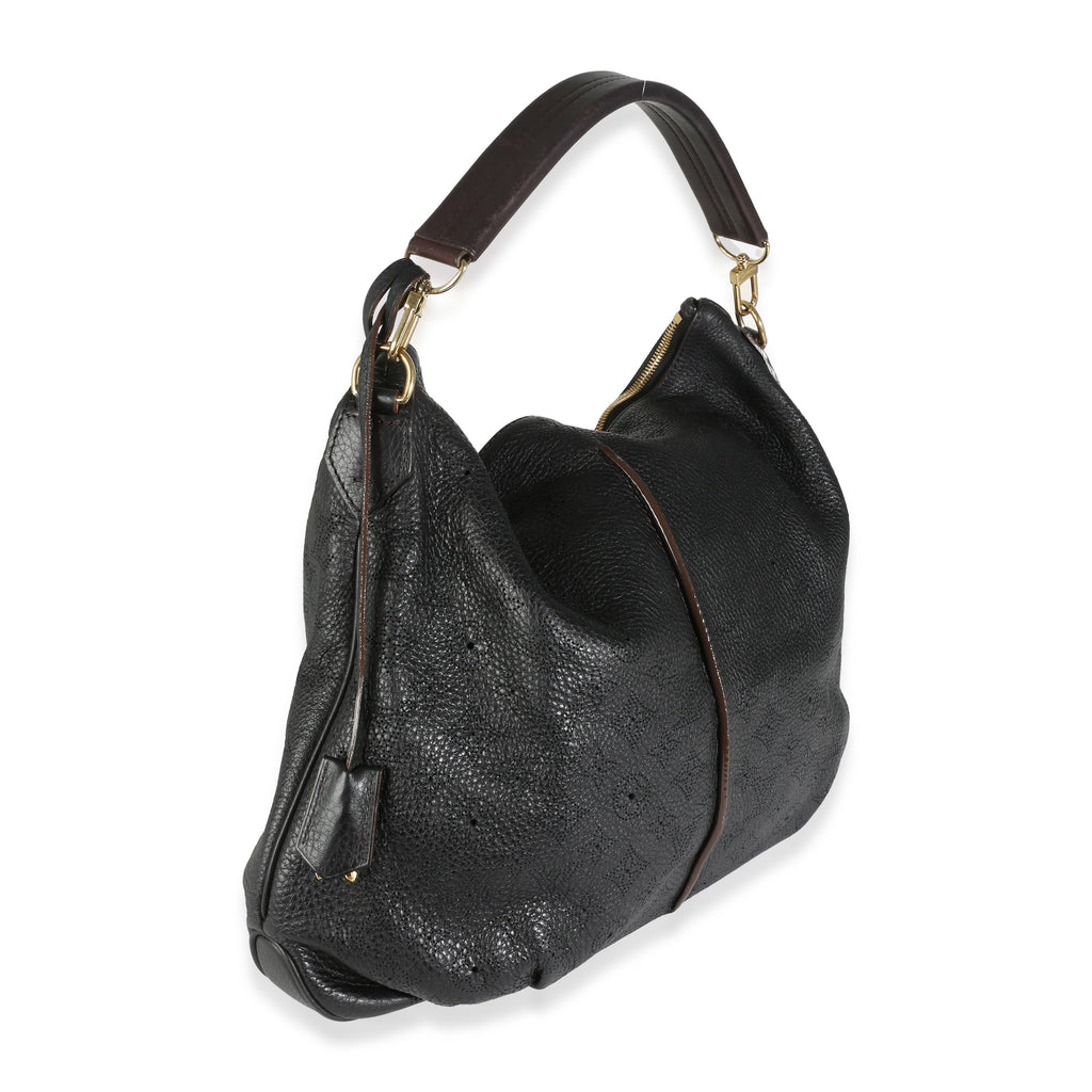 Louis Vuitton Black Mahina Selene MM