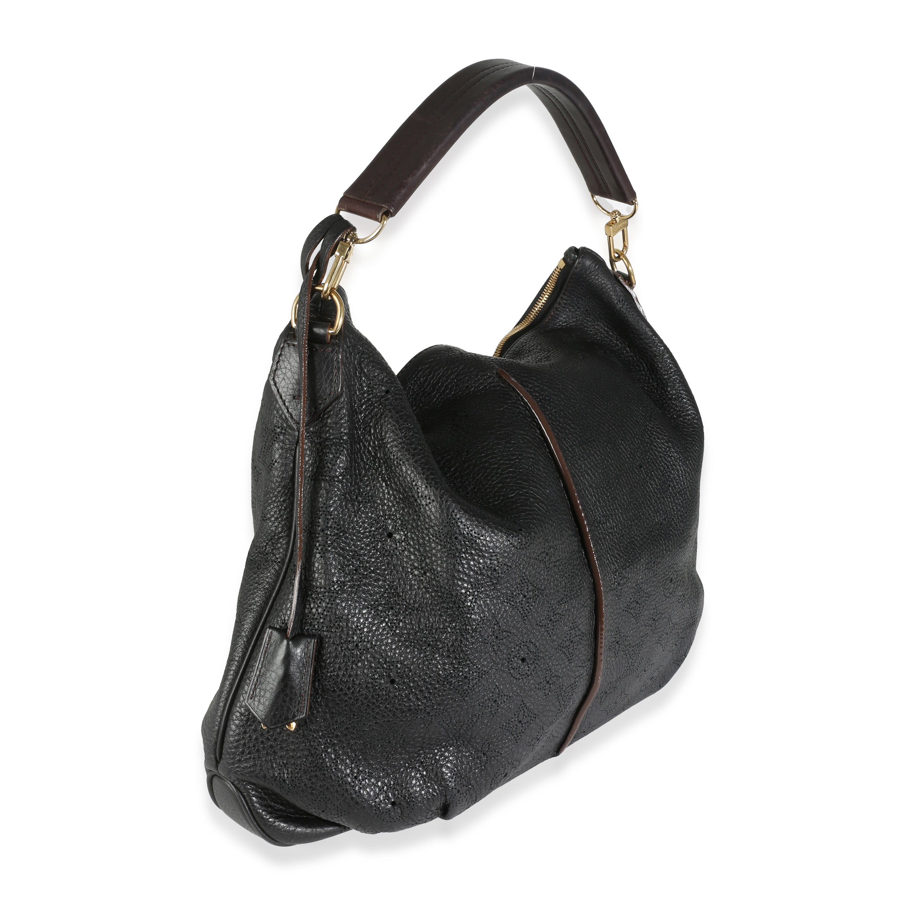Louis Vuitton Black Mahina Selene MM