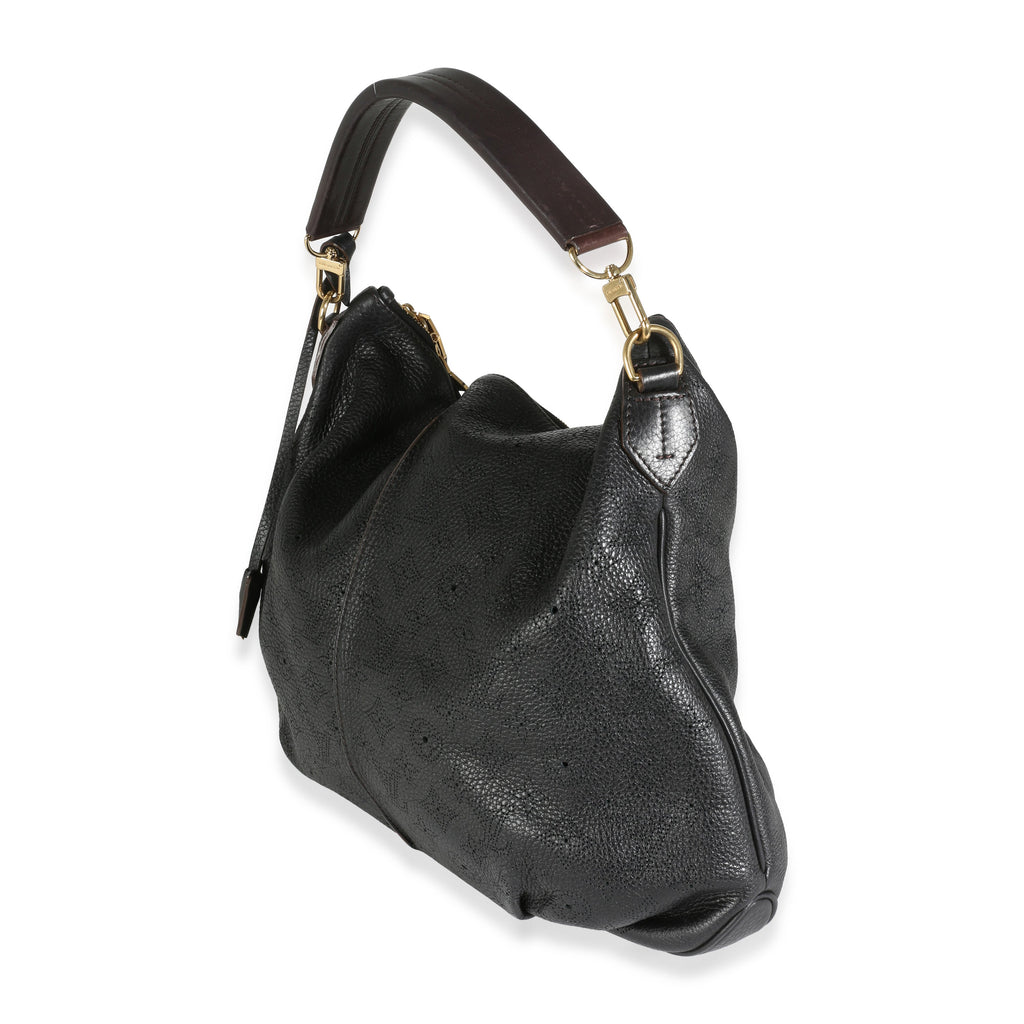 Louis Vuitton Black Mahina Selene MM