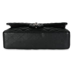 Chanel Black Quilted Lambskin Medium Classic Double Flap Bag