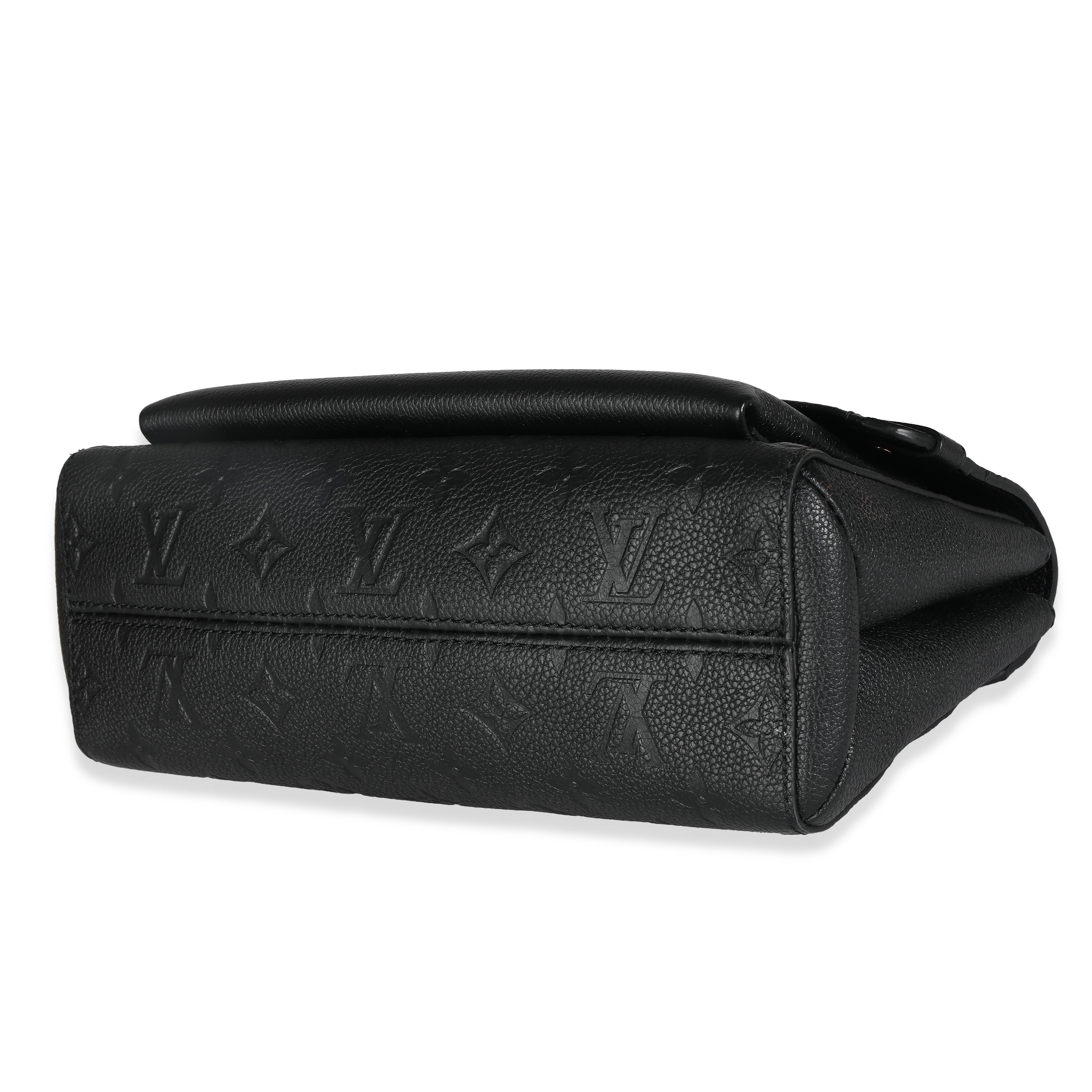 Louis Vuitton Black Monogram Empreinte Vavin PM