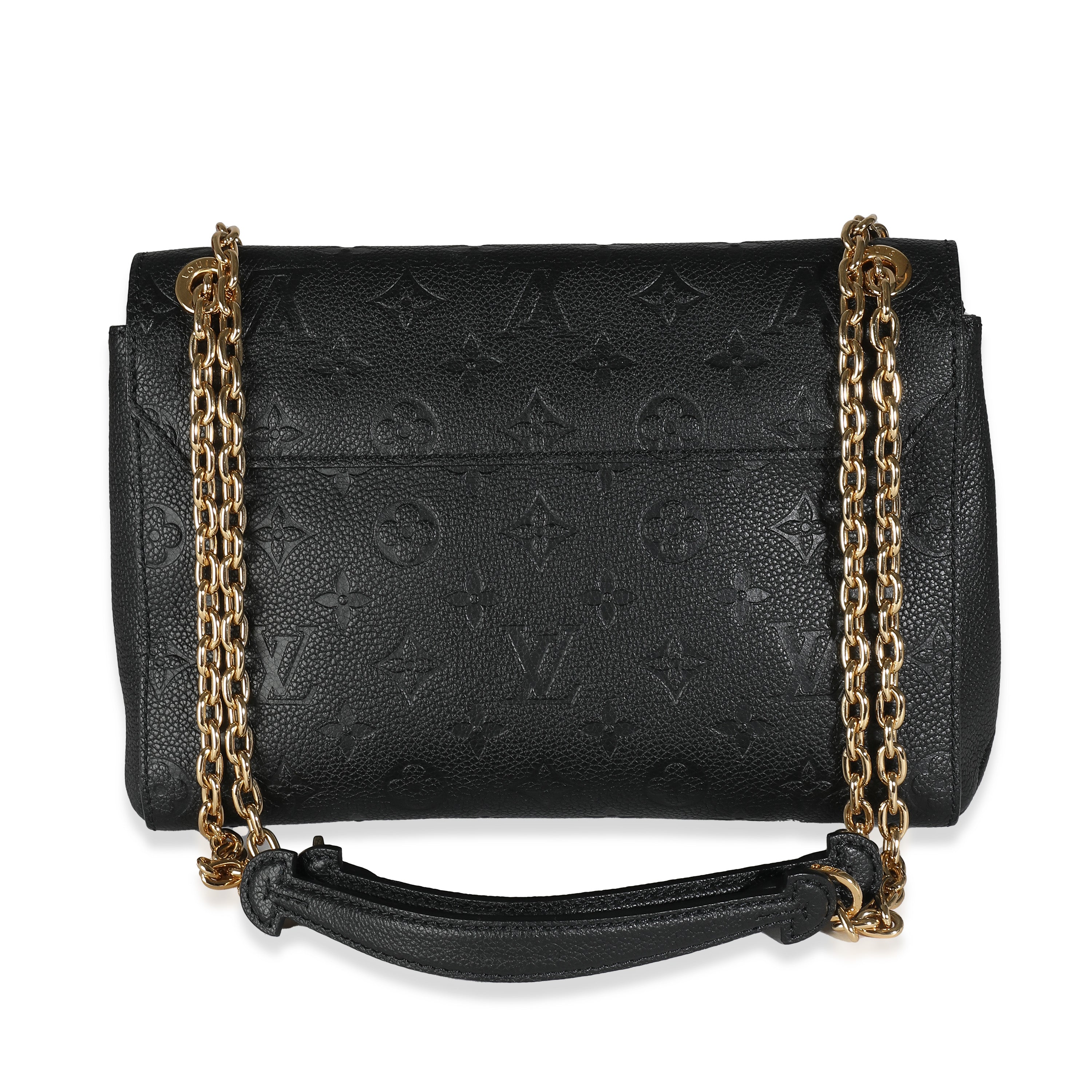 Louis Vuitton Black Monogram Empreinte Vavin PM