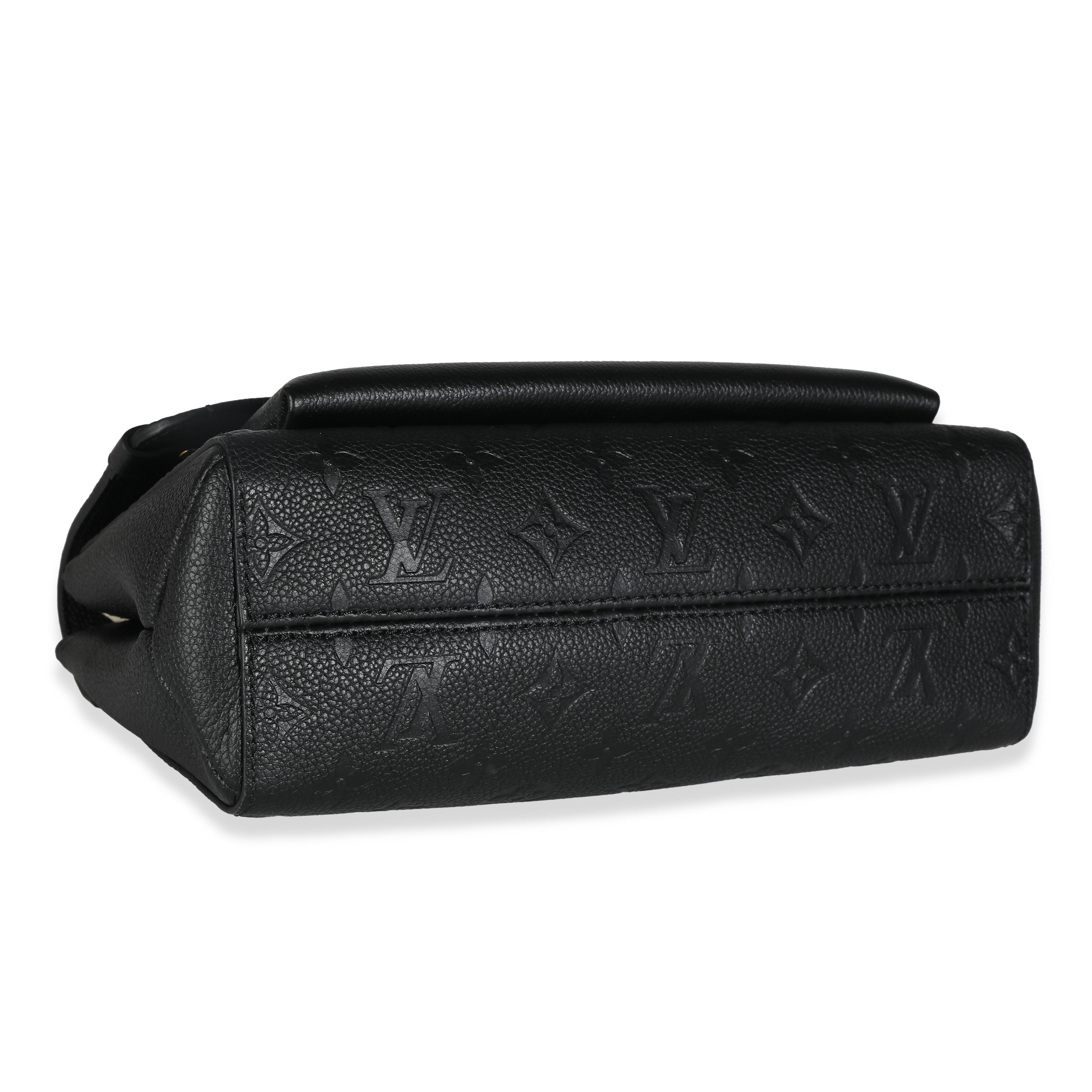 Louis Vuitton Black Monogram Empreinte Vavin PM