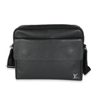 Louis Vuitton Black Taiga Alex Messenger PM