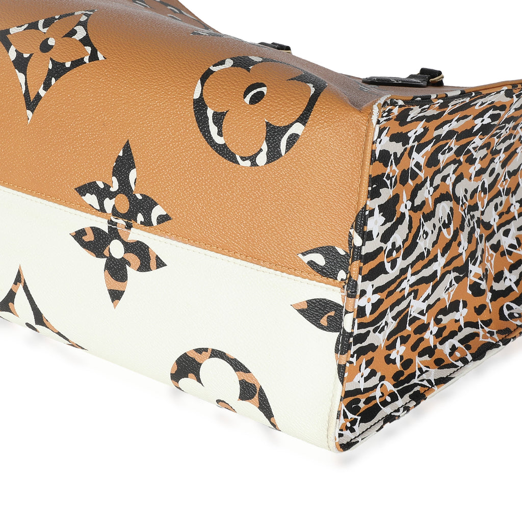 Louis Vuitton Ivory Monogram Giant Canvas Jungle Onthego GM