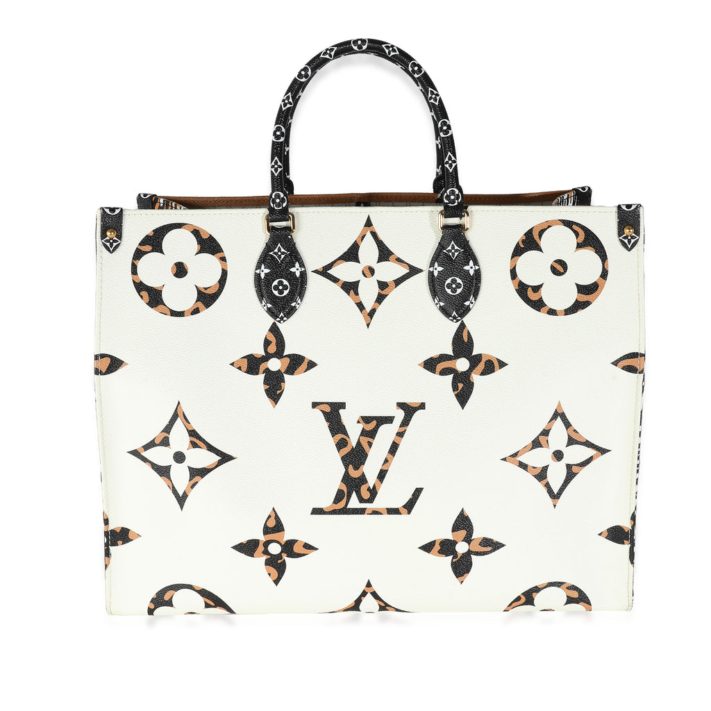 Louis Vuitton Ivory Monogram Giant Canvas Jungle Onthego GM