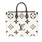 Louis Vuitton Ivory Monogram Giant Canvas Jungle Onthego GM
