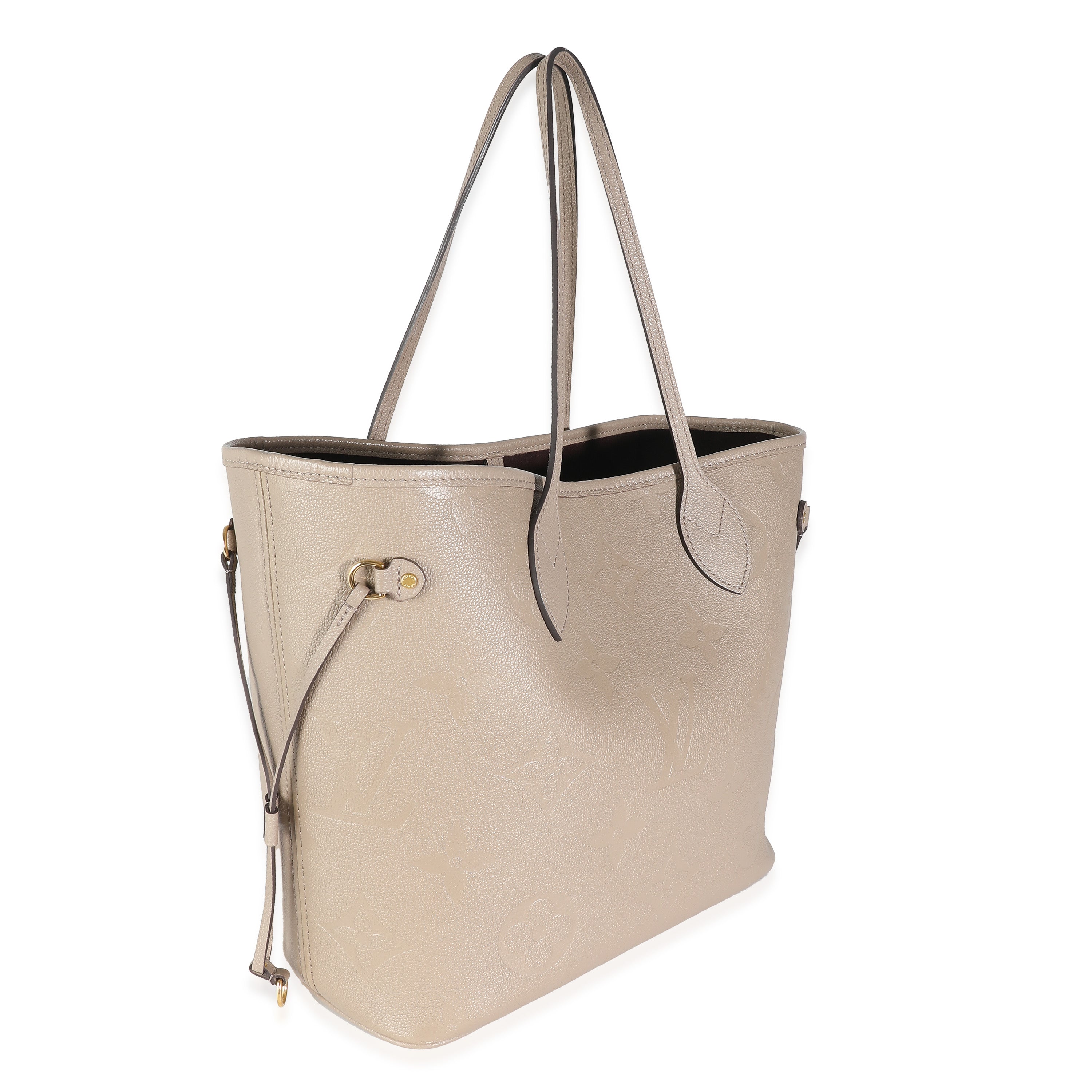 Louis Vuitton Turtledove Monogram Empreinte Neverfull MM