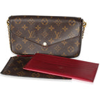 Louis Vuitton Fuchsia Monogram Canvas Felicie Pochette