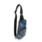Louis Vuitton Blue Pixel Damier Graphite Canvas Avenue Sling Bag