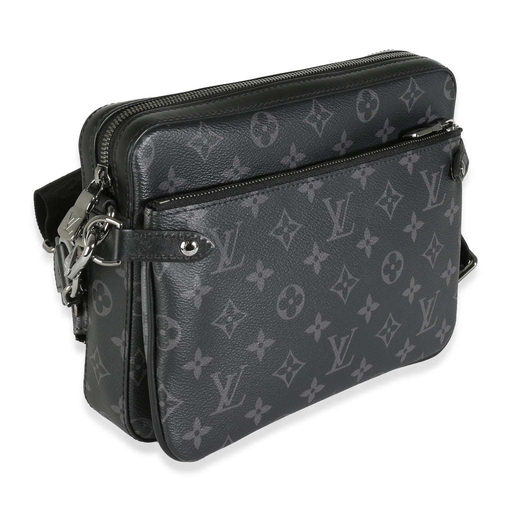 Louis Vuitton Reverse Monogram Eclipse Canvas Trio Messenger