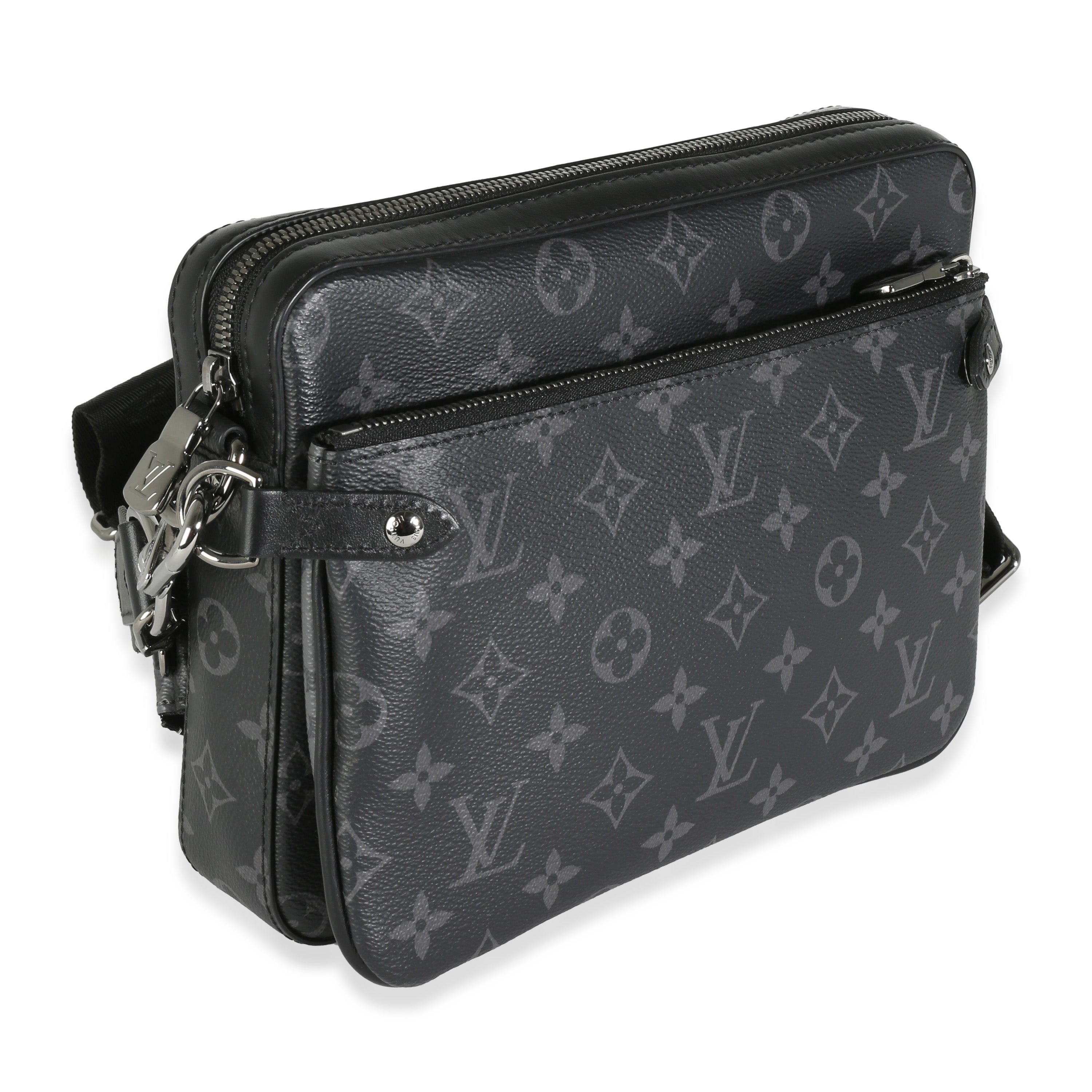 Louis Vuitton Reverse Monogram Eclipse Canvas Trio Messenger
