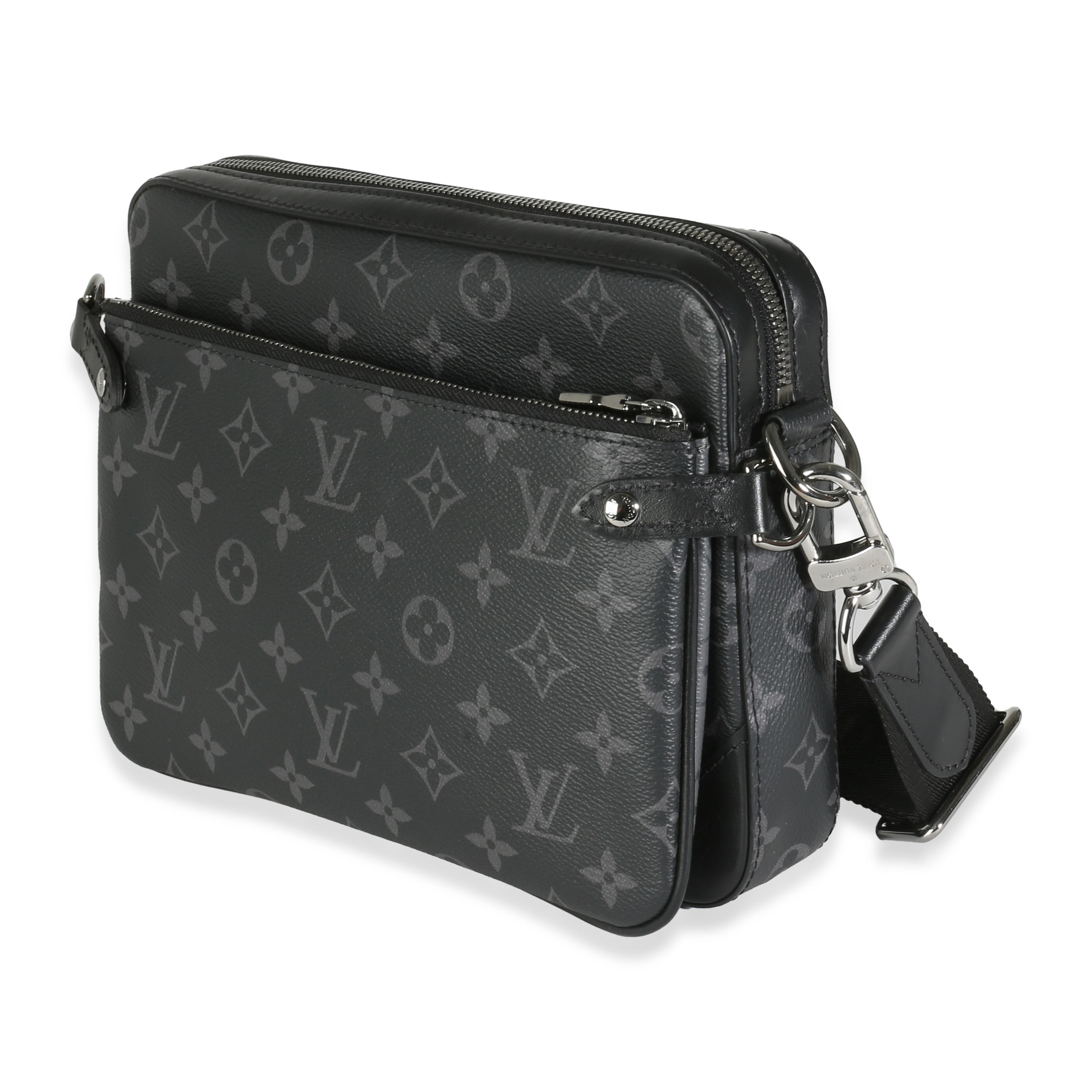 Louis Vuitton Reverse Monogram Eclipse Canvas Trio Messenger
