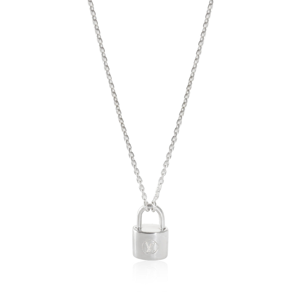 Louis Vuitton Lockit Pendant in Sterling Silver