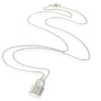 Louis Vuitton Lockit Pendant in Sterling Silver