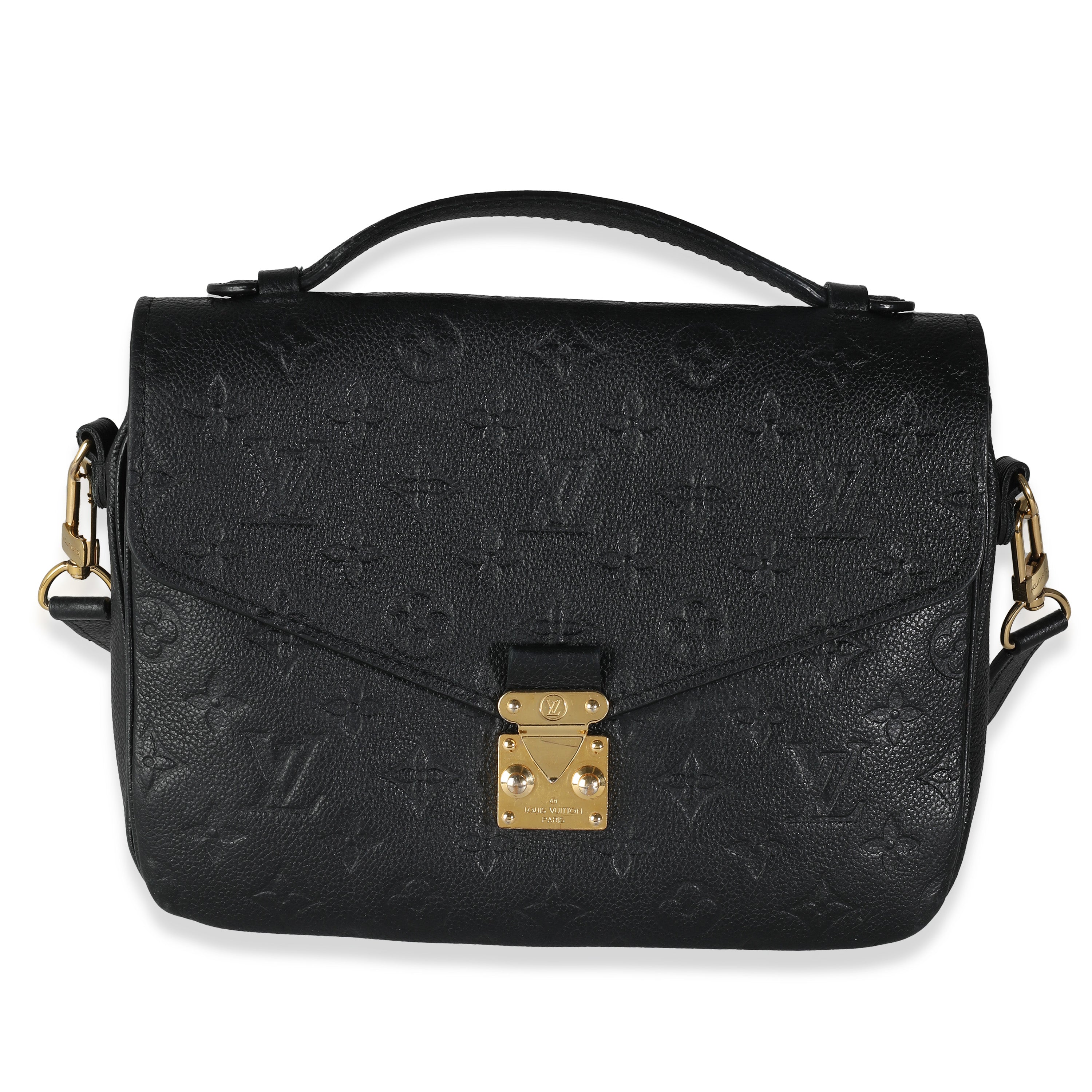 Louis Vuitton Black Empreinte Pochette Metis