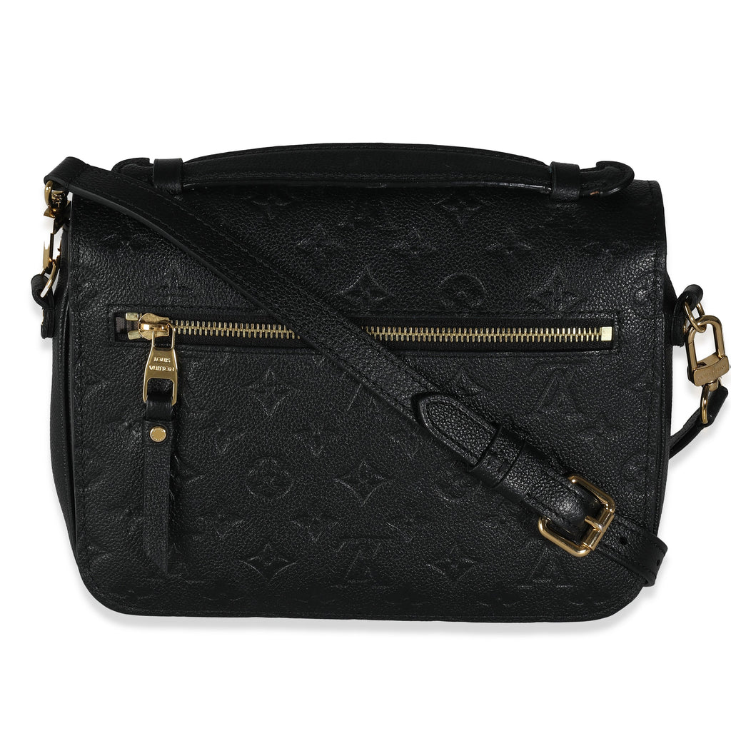 Louis Vuitton Black Empreinte Pochette Metis