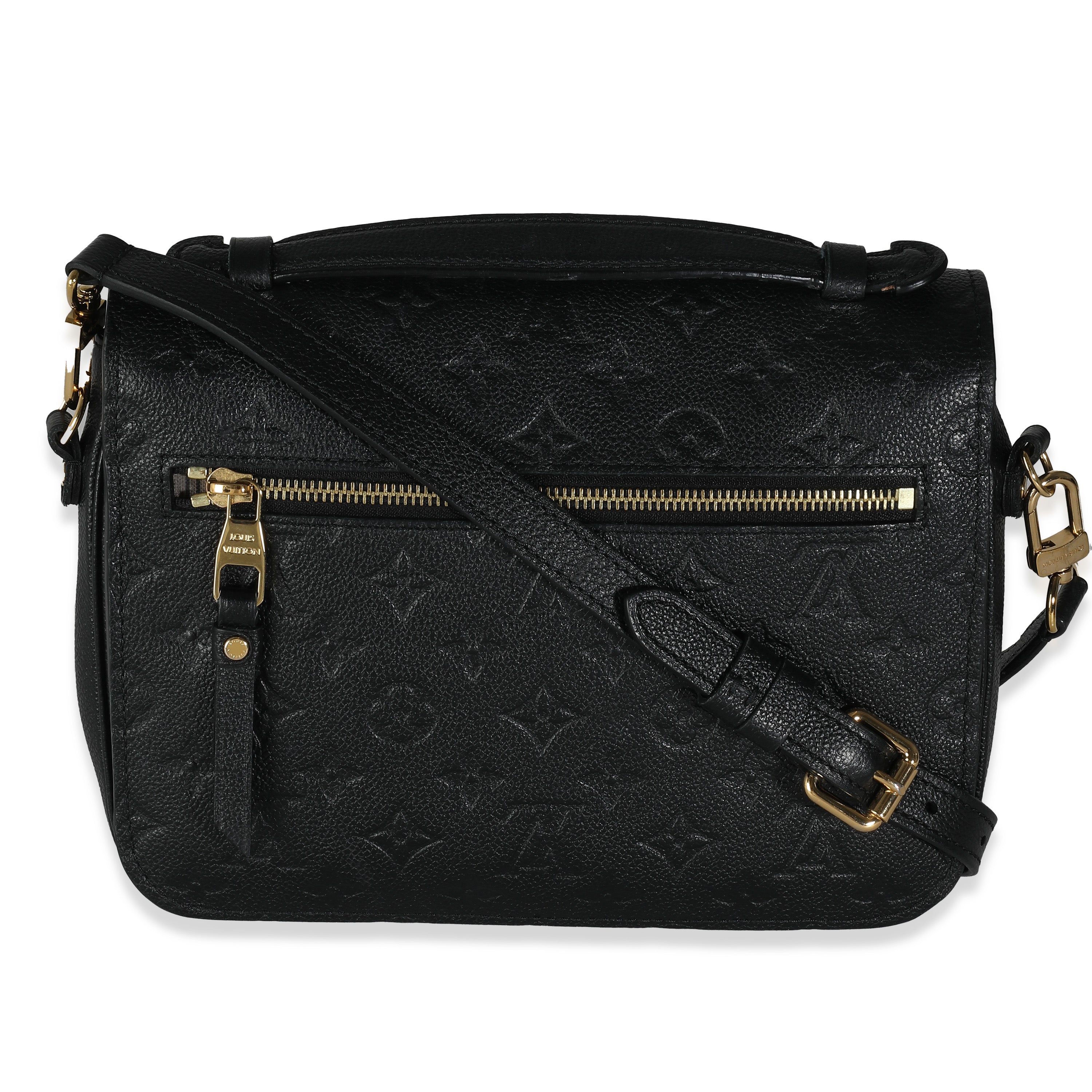 Louis Vuitton Black Empreinte Pochette Metis