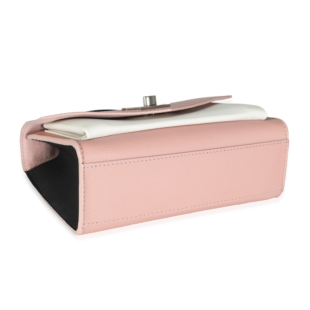 Louis Vuitton Pink Cream Tricolour Soft Calfskin MyLockme BB