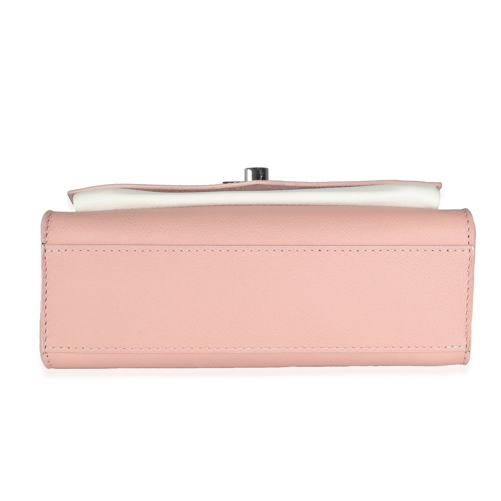 Louis Vuitton Pink Cream Tricolour Soft Calfskin MyLockme BB
