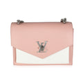 Louis Vuitton Pink Cream Tricolour Soft Calfskin MyLockme BB