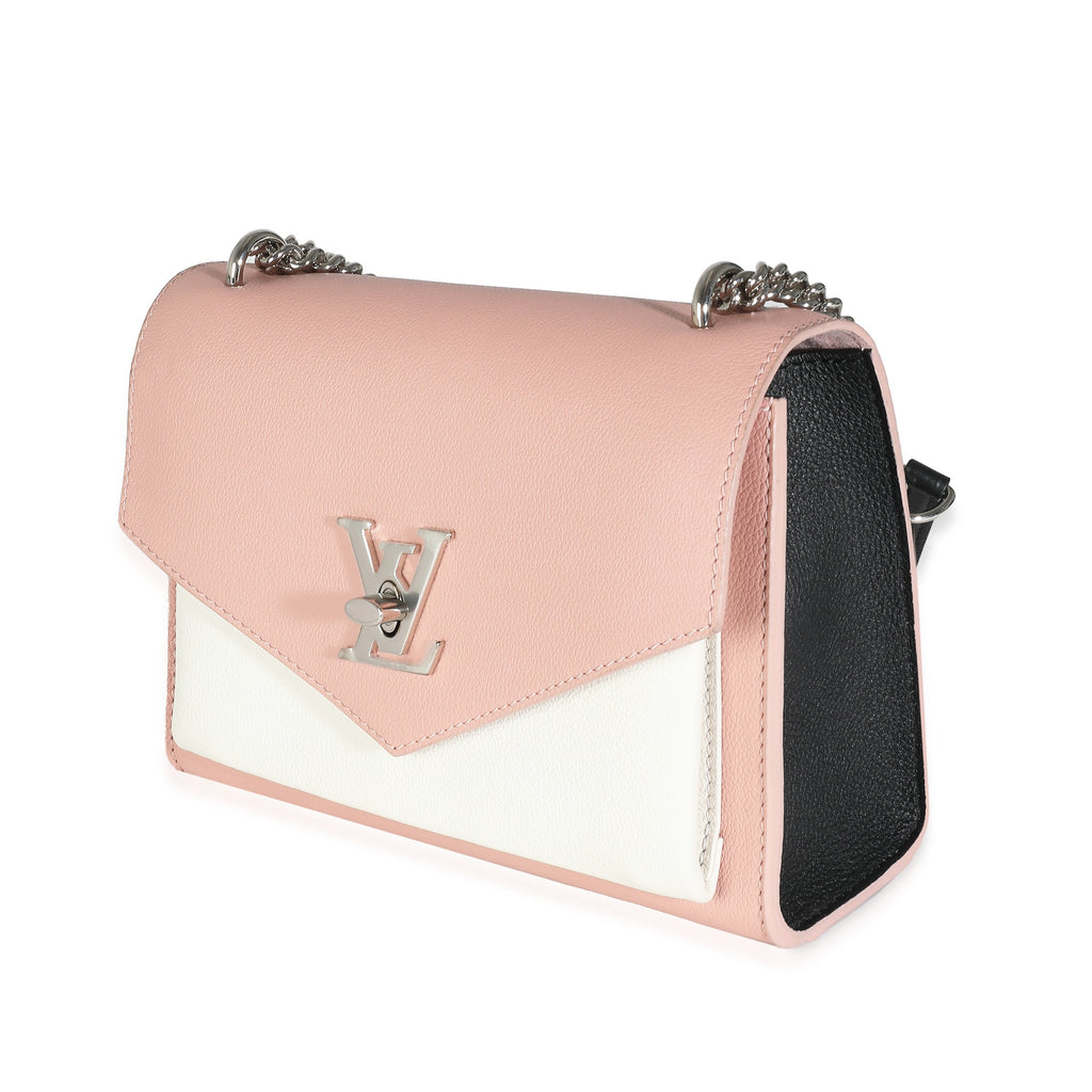 Louis Vuitton Pink Cream Tricolour Soft Calfskin MyLockme BB