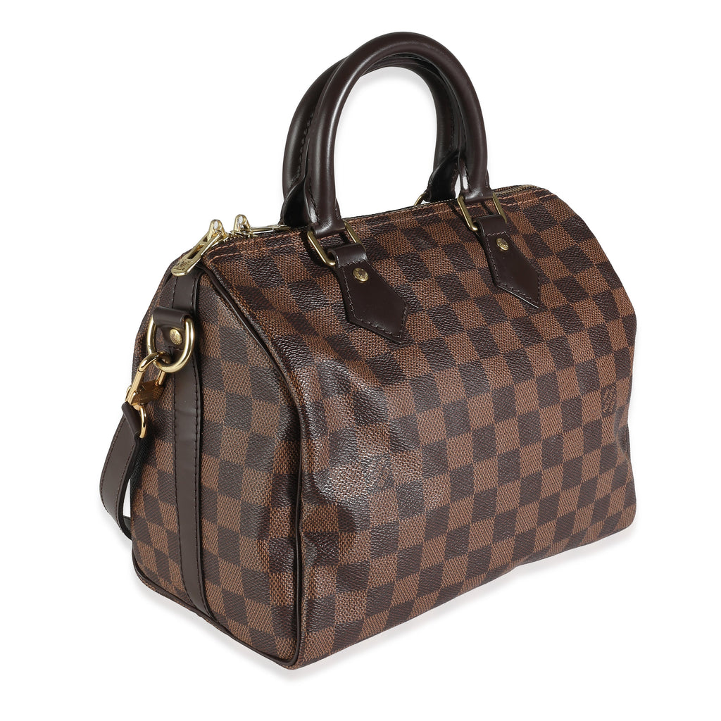Louis Vuitton Louis Vuitton Damier Ebene Canvas Speedy Bandouliere 25