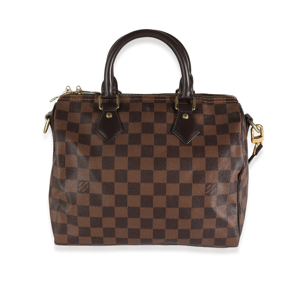 Louis Vuitton Louis Vuitton Damier Ebene Canvas Speedy Bandouliere 25
