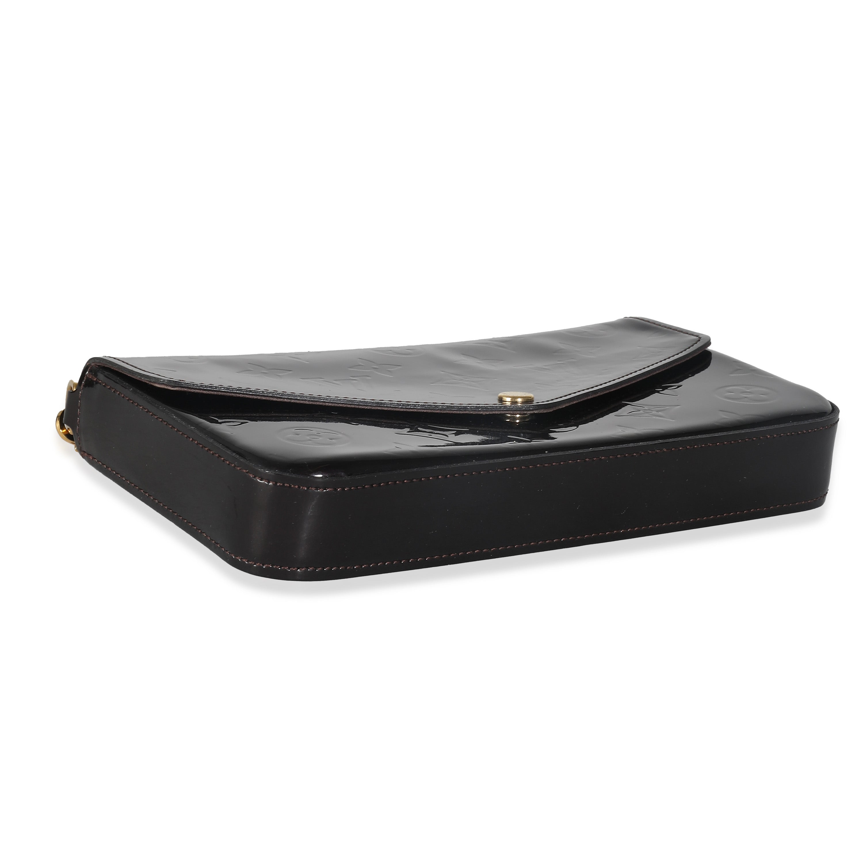 Louis Vuitton Amarante Vernis Felicie Pochette