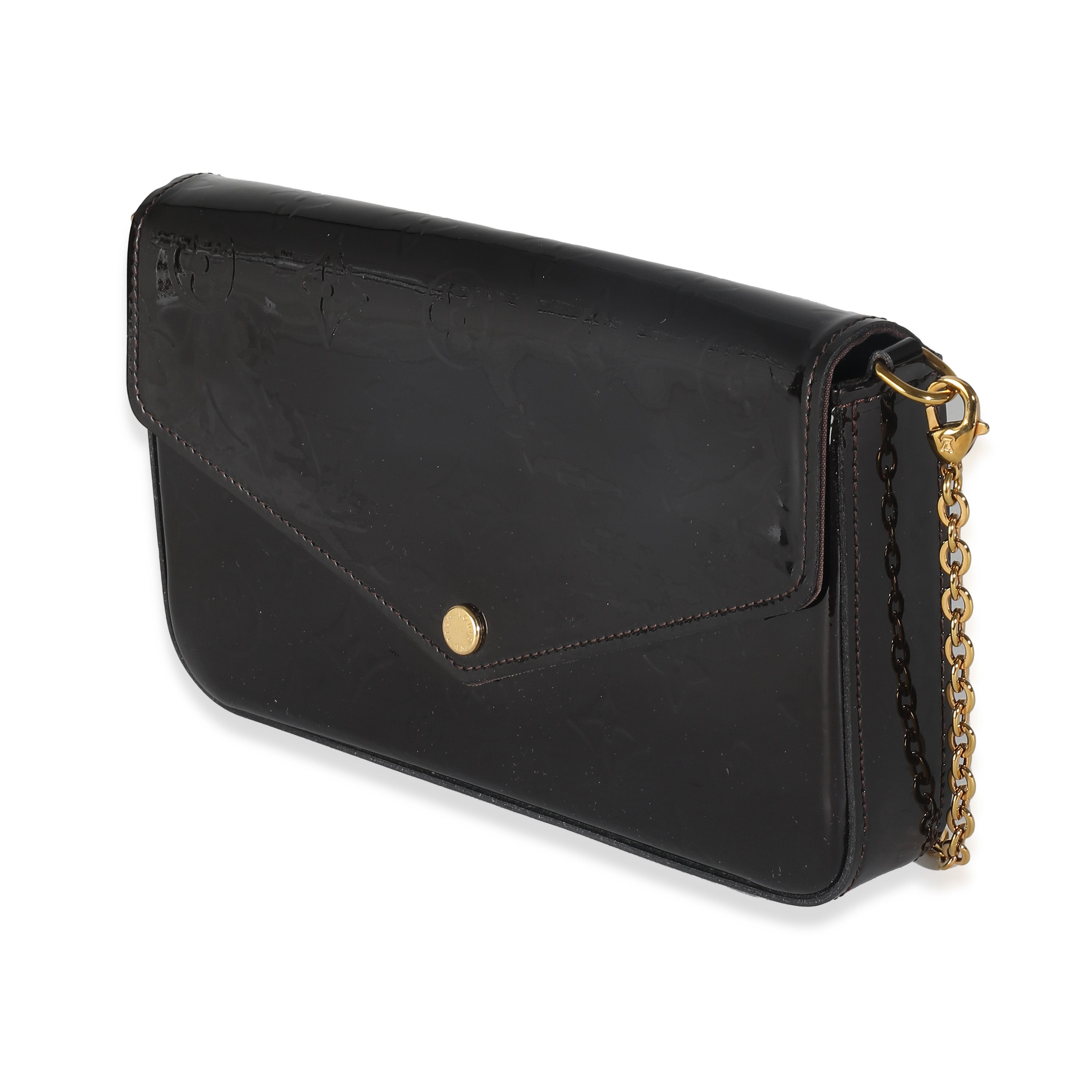 Louis Vuitton Amarante Vernis Felicie Pochette