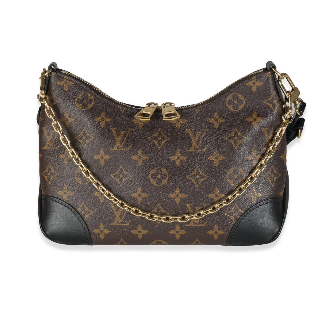 Louis Vuitton Black Monogram Canvas Boulogne