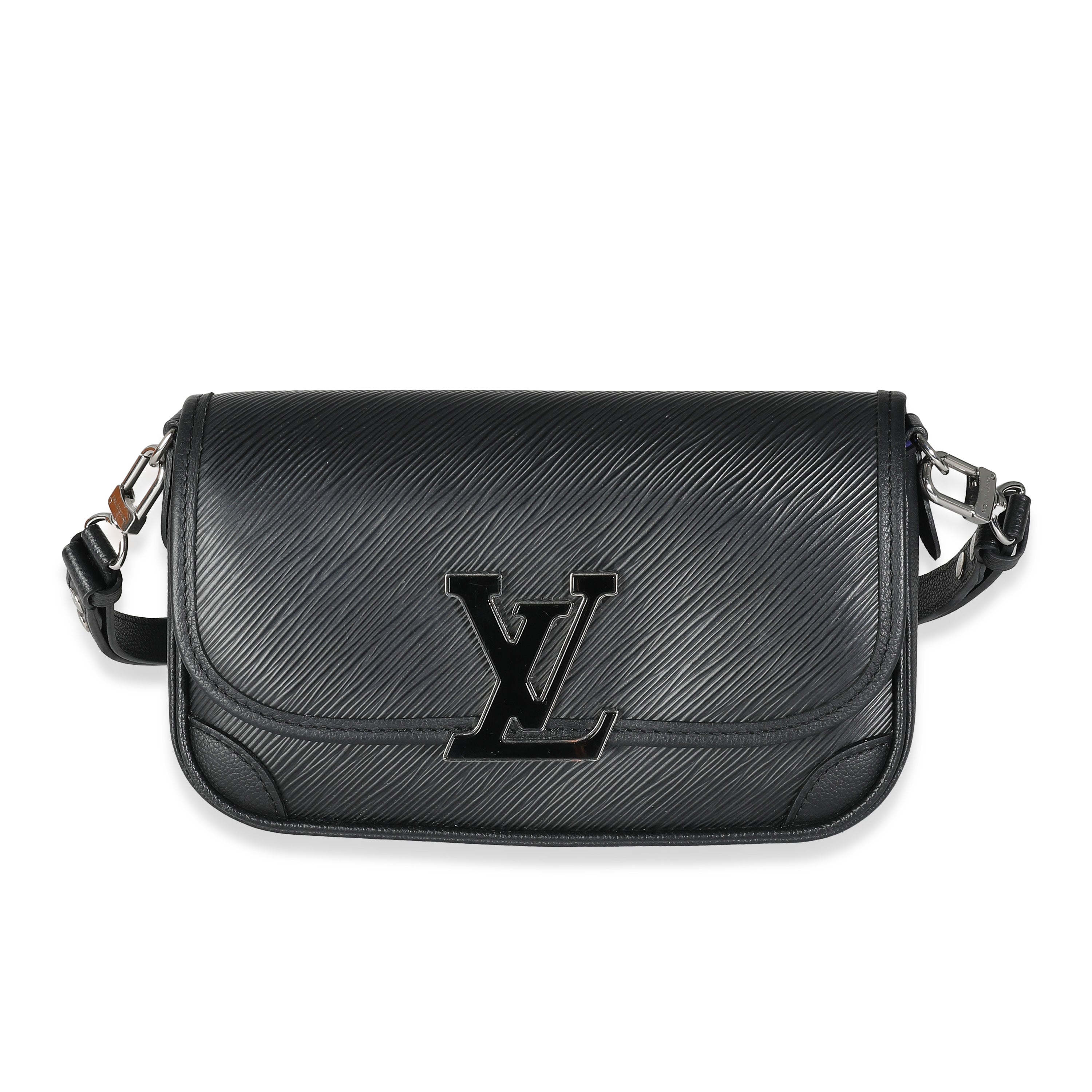 Louis Vuitton Black Epi Buci