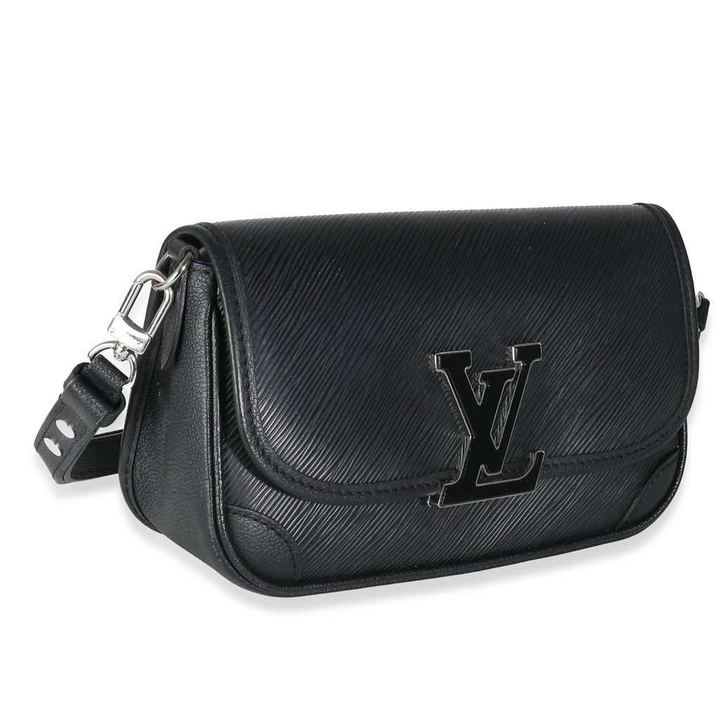 Louis Vuitton Black Epi Buci