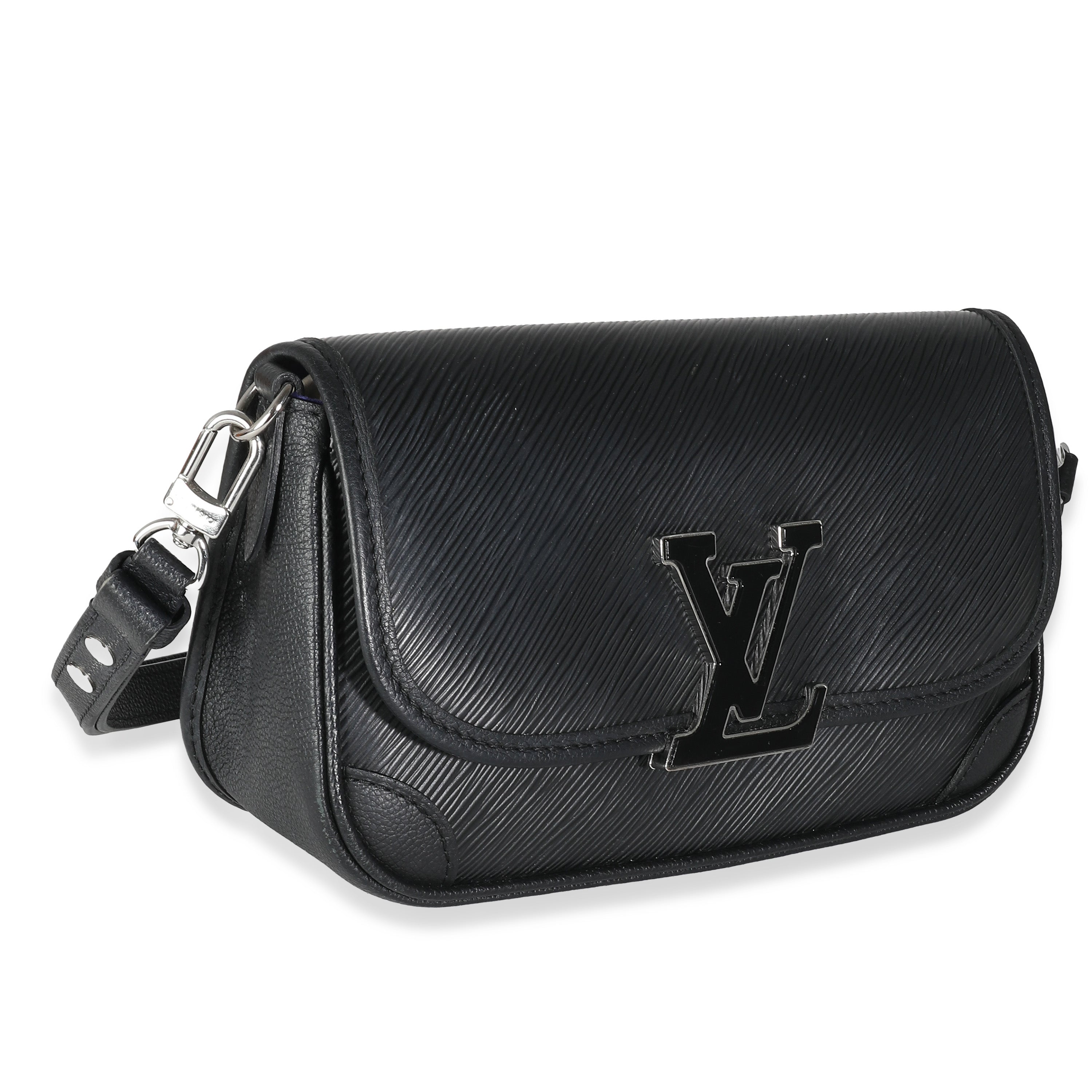 Louis Vuitton Black Epi Buci