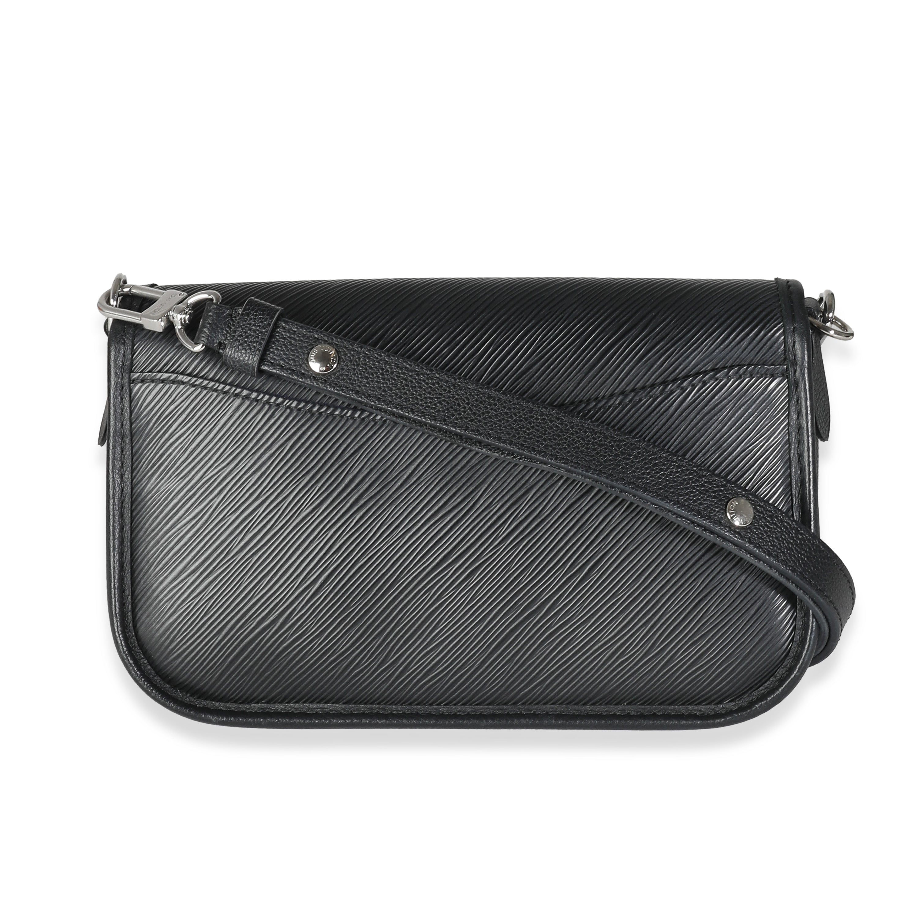 Louis Vuitton Black Epi Buci