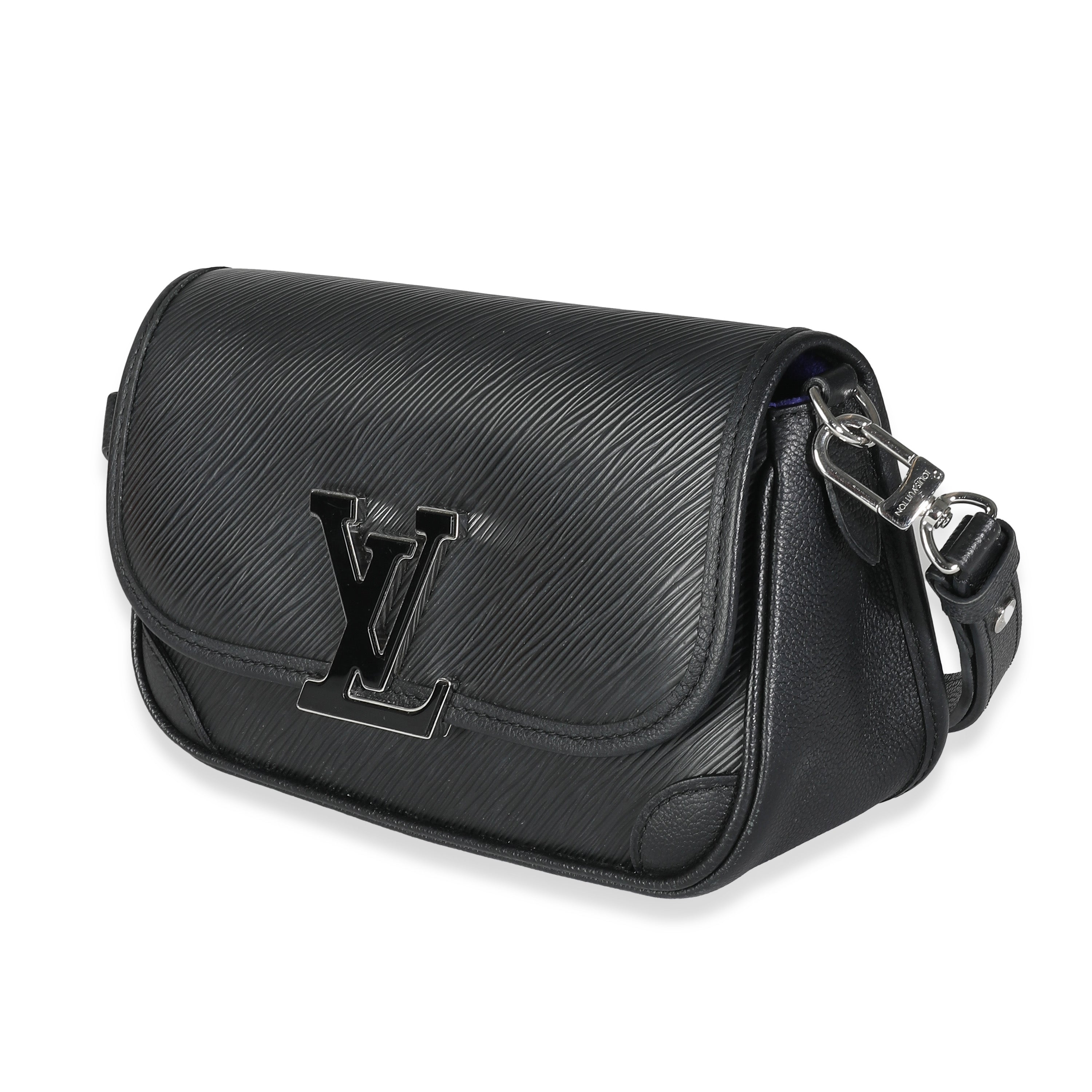Louis Vuitton Black Epi Buci