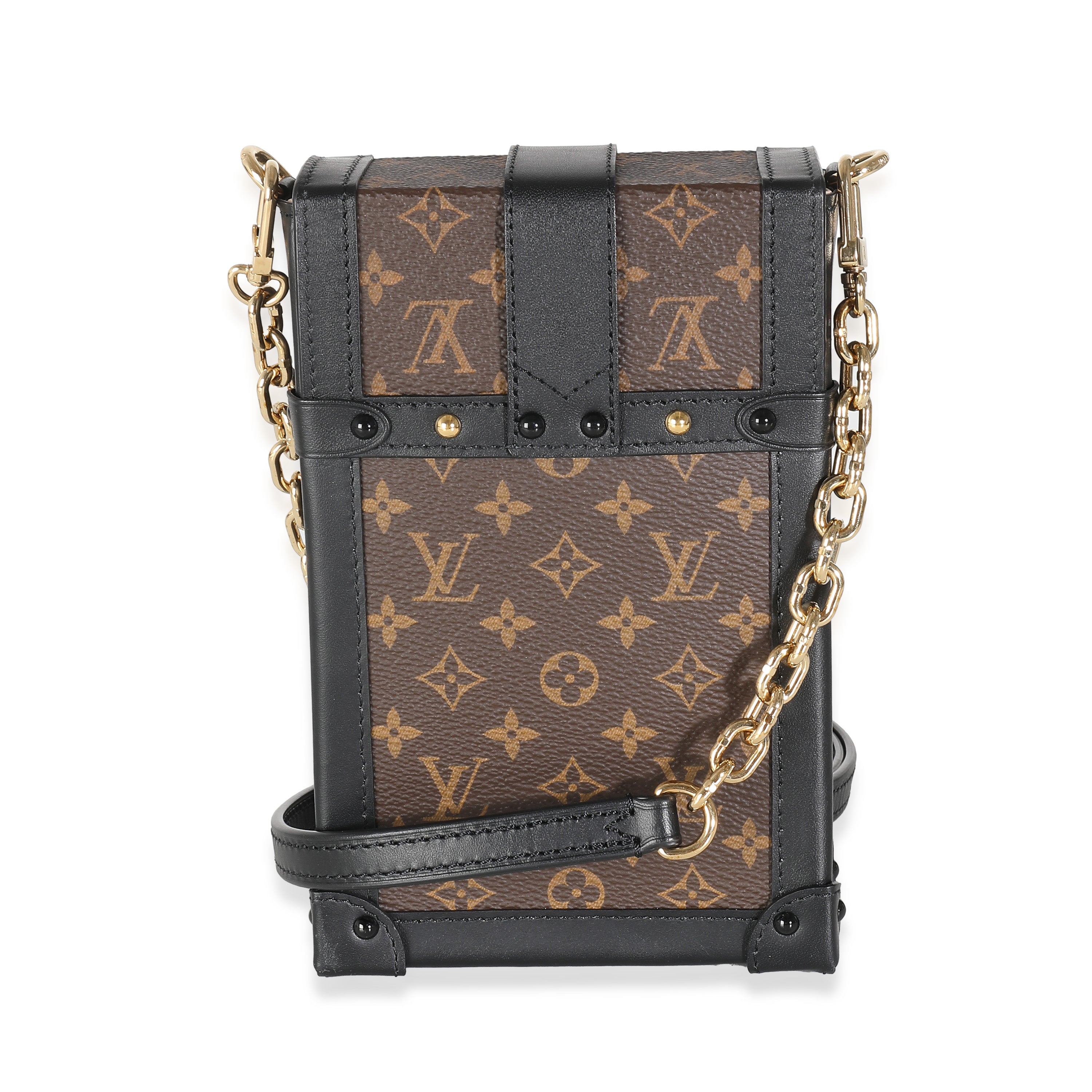 Louis Vuitton Monogram Canvas Vertical Trunk Pochette