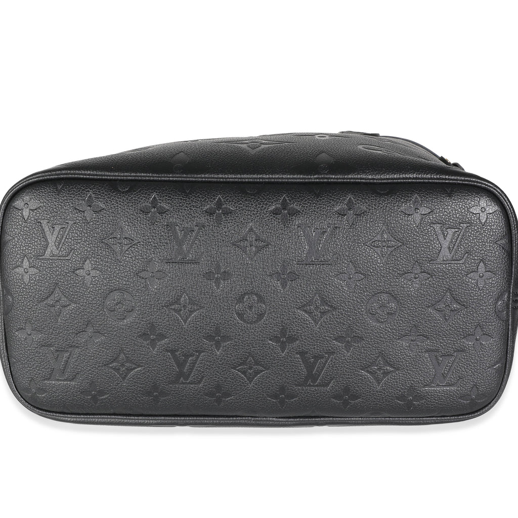 Louis Vuitton Black Monogram Giant Empreinte Neverfull MM